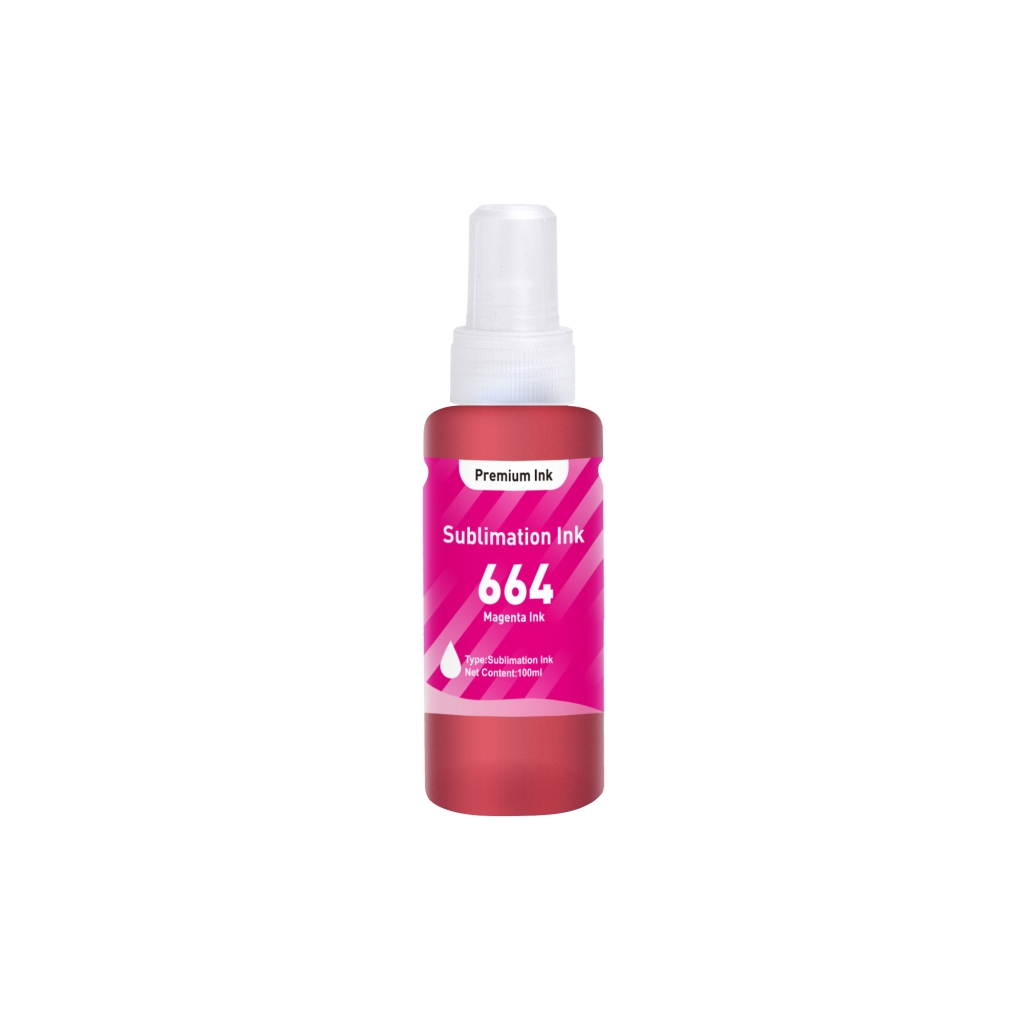 Compatible with Epson T6643 / 100ml Ink Magenta (Printing ink - Dye)