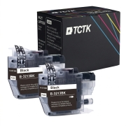 TCTK Tinte LC3213BK komplet od 2 crna kompatibilan s Brother DCP-J 572 DW, za DCP-J 772 DNW DW, za DCP-J 774 DW, za MFC-J 490, za MFC-J 491 DW, za MFC-J 497 DW, za MFC-J 890, za MFC-J 890 DW