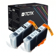 TCTK Tinte 3eBK komplet od 2 crna kompatibilan s Canon BJC 3000 6000 6100 6200, za BJC 6200 S, za BJC 6500, za MultiPASS C 100, za MultiPASS MP 700, za MultiPASS MP 700 Photo, za MultiPASS MP 730