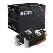 TCTK Ink Cartridges PGI-550XL 2-pack Black compatible with Canon PIXMA IP 7200 7240 7250 8700 8720 8750, for PIXMA IX 6800 6850, for PIXMA MG 5400 5450 5500 5550 5600 5650 5655 6300, replaces 6443B001