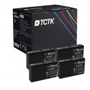 TCTK Ink Cartridges T7011 4-pack Black compatible with Epson WorkForce Pro WP-4000 WP-4015DN WP-4095DN WP-4500 WP-4515DN WP-4525DNF WP-4595DNF, replaces C13T70114010