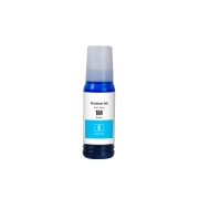 Compatible replacement for Compatible with Epson 104 / 70ml Ink Cyan (Printing ink)