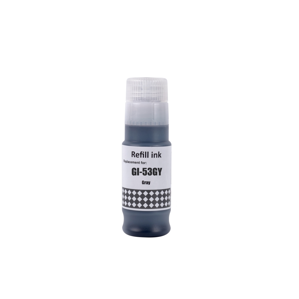 Compatible with Canon GI-53GY / 70ml Ink Gray (Printing ink - Dye)