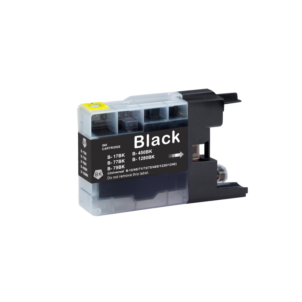 Compatible with Brother LC1280BK / 30ml Ink Black (Ink cartridges - Dye)