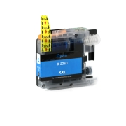 Compatible with Brother LC-22E / 15ml Ink Cyan (Ink cartridges - Dye)