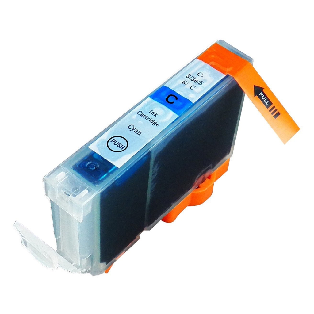 Compatible with Canon BCI-3 / 14ml Ink Photo cyan (Ink cartridges - Dye)