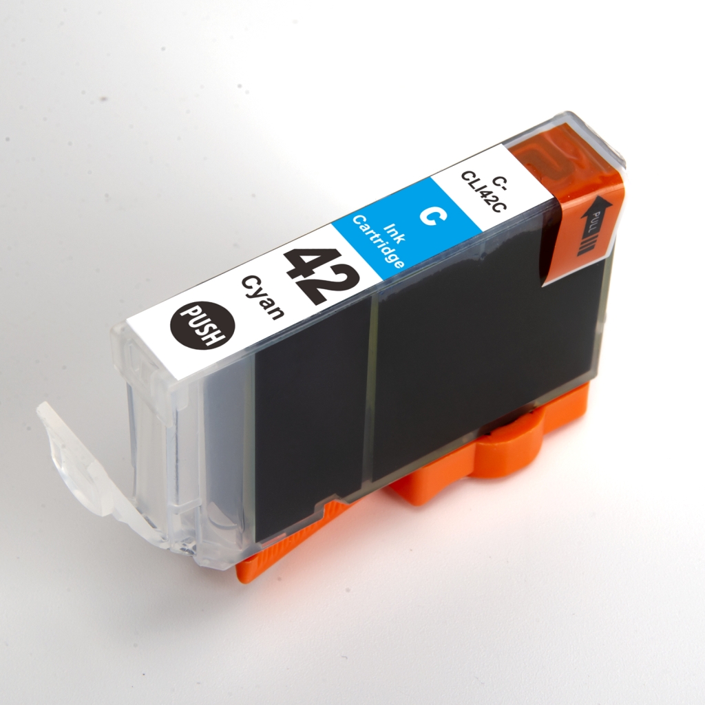 Compatible replacement for Compatible with Canon CLI-42C / 14ml Ink Cyan UV (Ink cartridges - Dye)