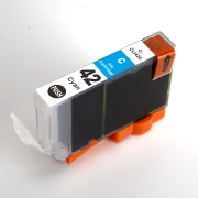 Compatible replacement for Compatible with Canon CLI-42C / 14ml Ink Cyan (Ink cartridges - Dye)