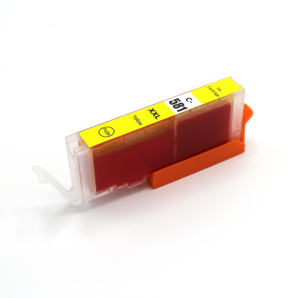 Compatible with Canon CLI-581XXLY / 12.5ml Ink Yellow (Ink cartridges - Dye)