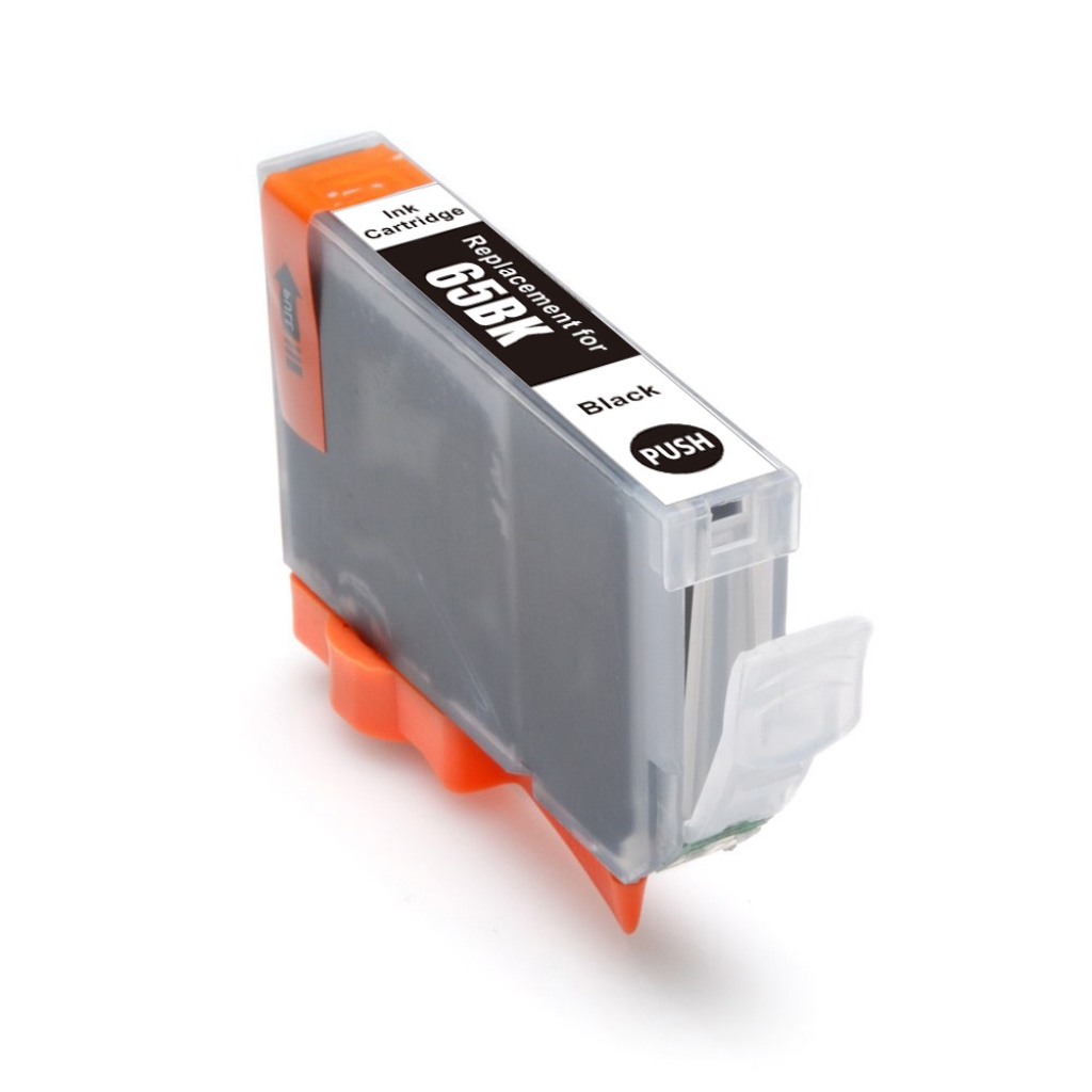 Compatible with Canon CLI-65BK / 13.5ml Ink Black (Ink cartridges - Dye)