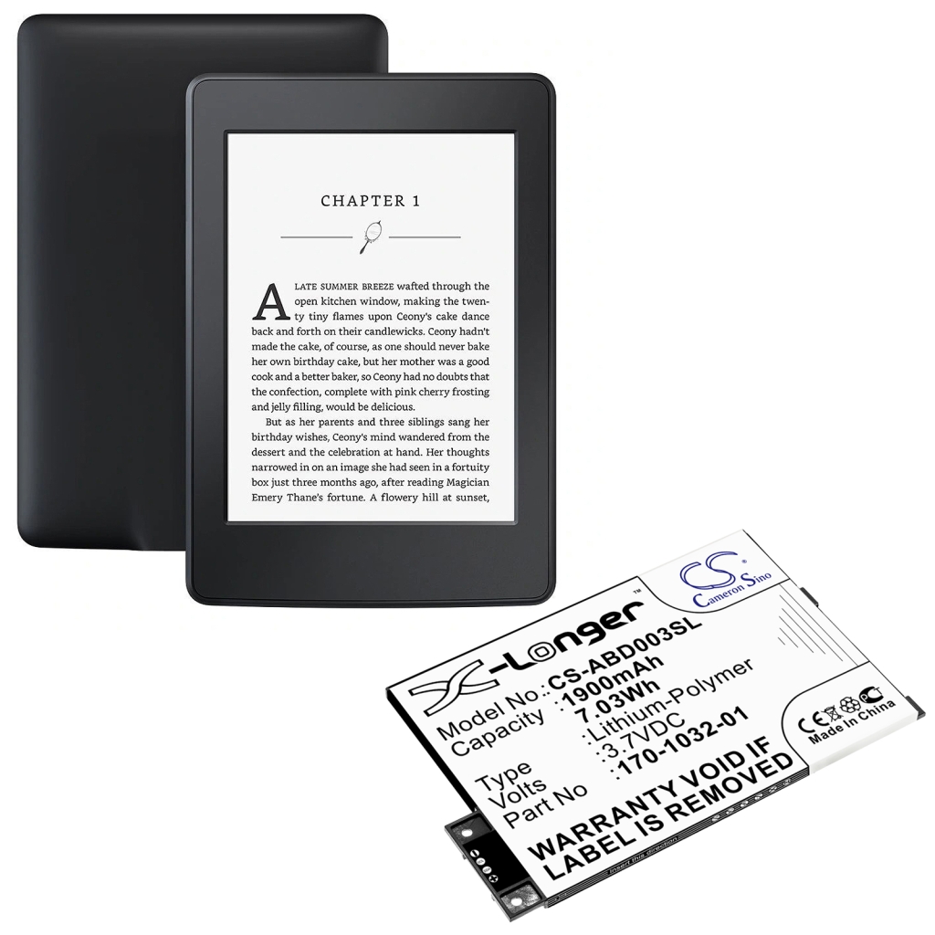 Baterija za Ebook, eReader Amazon CS-ABD003SL