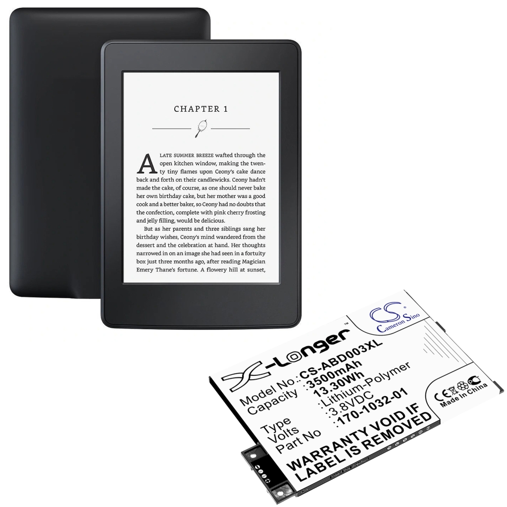 Baterija za Ebook, eReader Amazon CS-ABD003XL