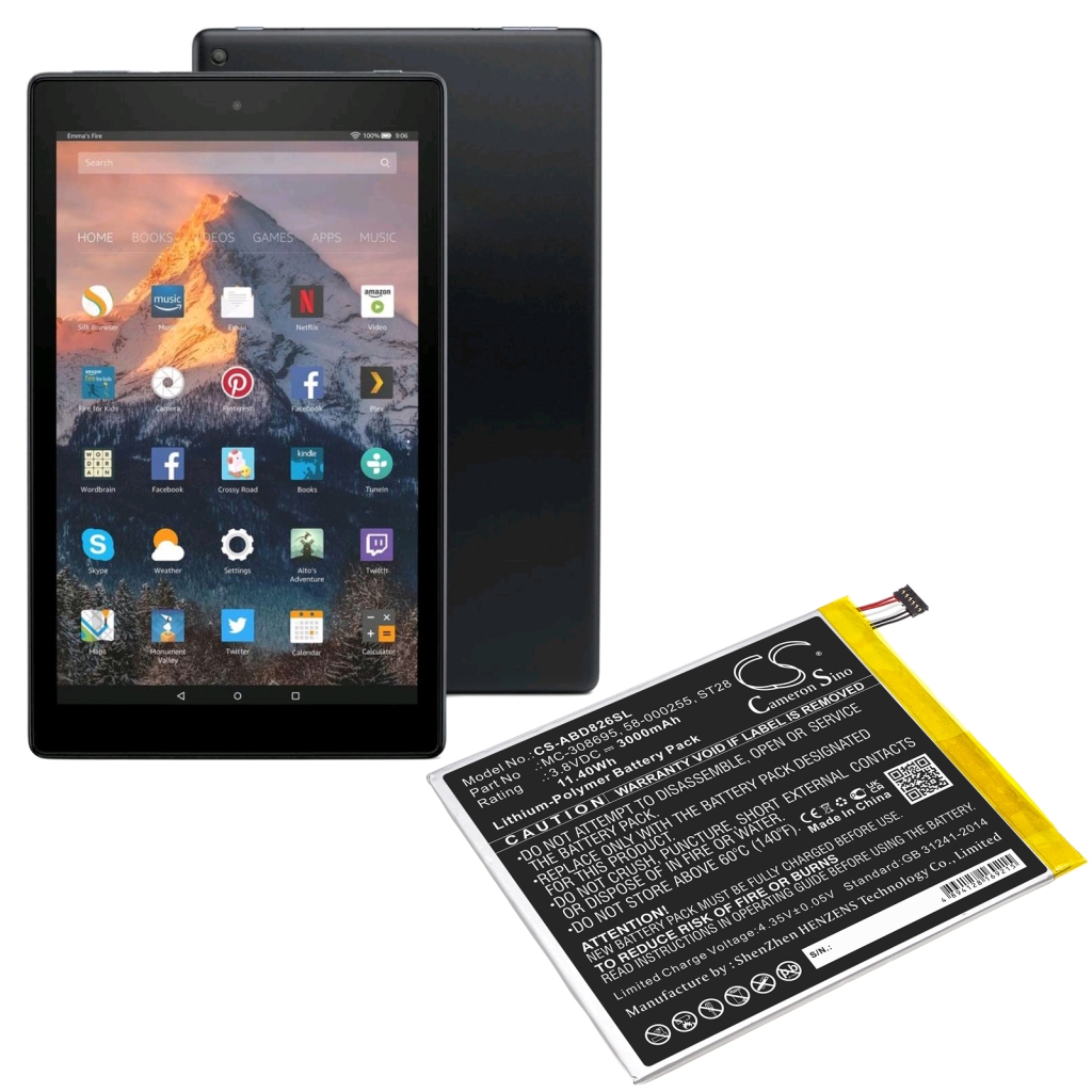 Baterija za tablet Amazon CS-ABD826SL