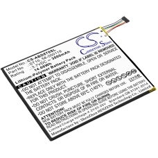 Kompatibilna zamjena baterije za Amazon 26S1008,58-000119,ST10,ST10A