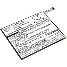 Kompatibilna zamjena baterije za Amazon 26S1008,58-000119,ST10,ST10A