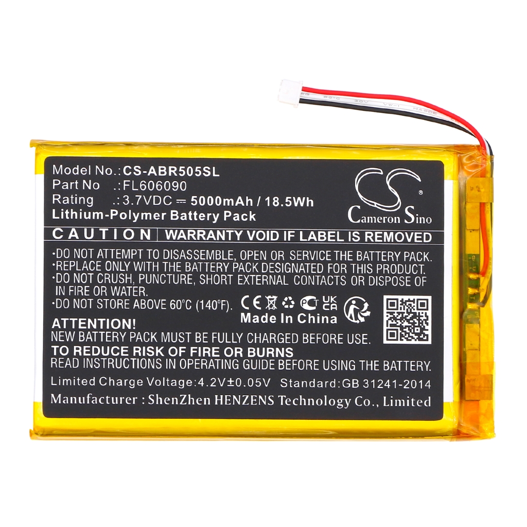 Baterija za igre, PSP, NDS Anbernic CS-ABR505SL
