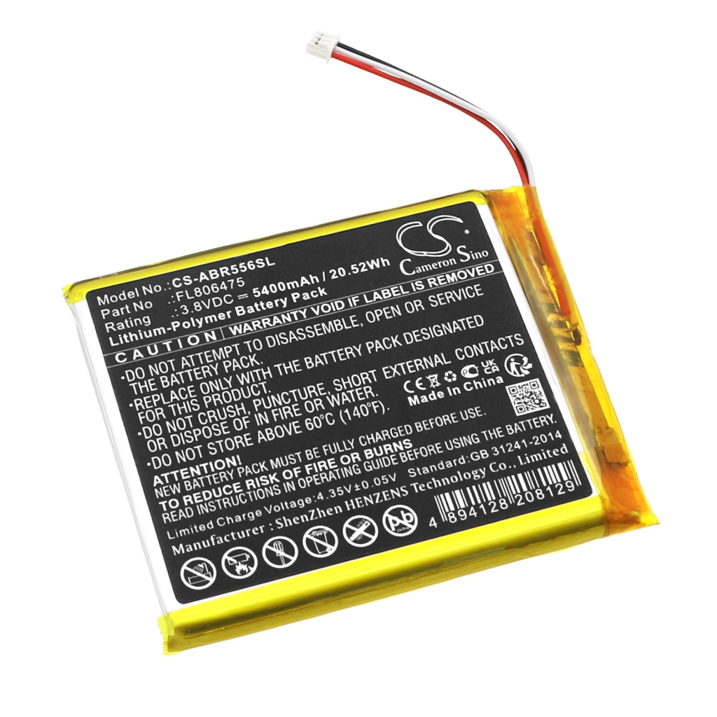 Baterija za igre, PSP, NDS Anbernic CS-ABR556SL