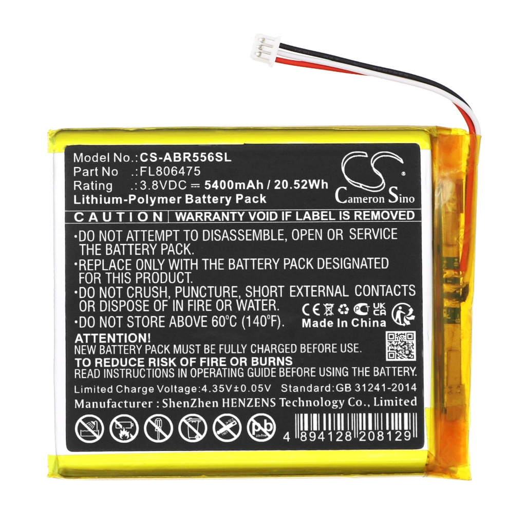 Baterija za igre, PSP, NDS Anbernic CS-ABR556SL