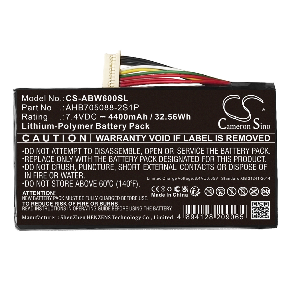Baterija za igre, PSP, NDS Anbernic CS-ABW600SL