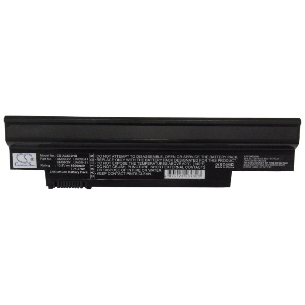 Baterija za prijenosno računalo Acer Aspire One 532H-2Db-BT