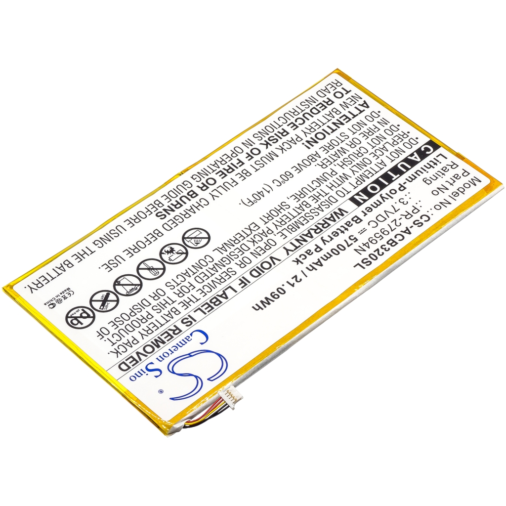 Baterija za tablet Acer CS-ACB320SL