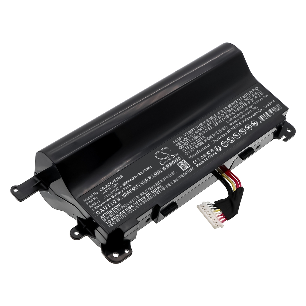 Baterija za prijenosno računalo Acer ROG GFX72 (CS-ACG752NB)