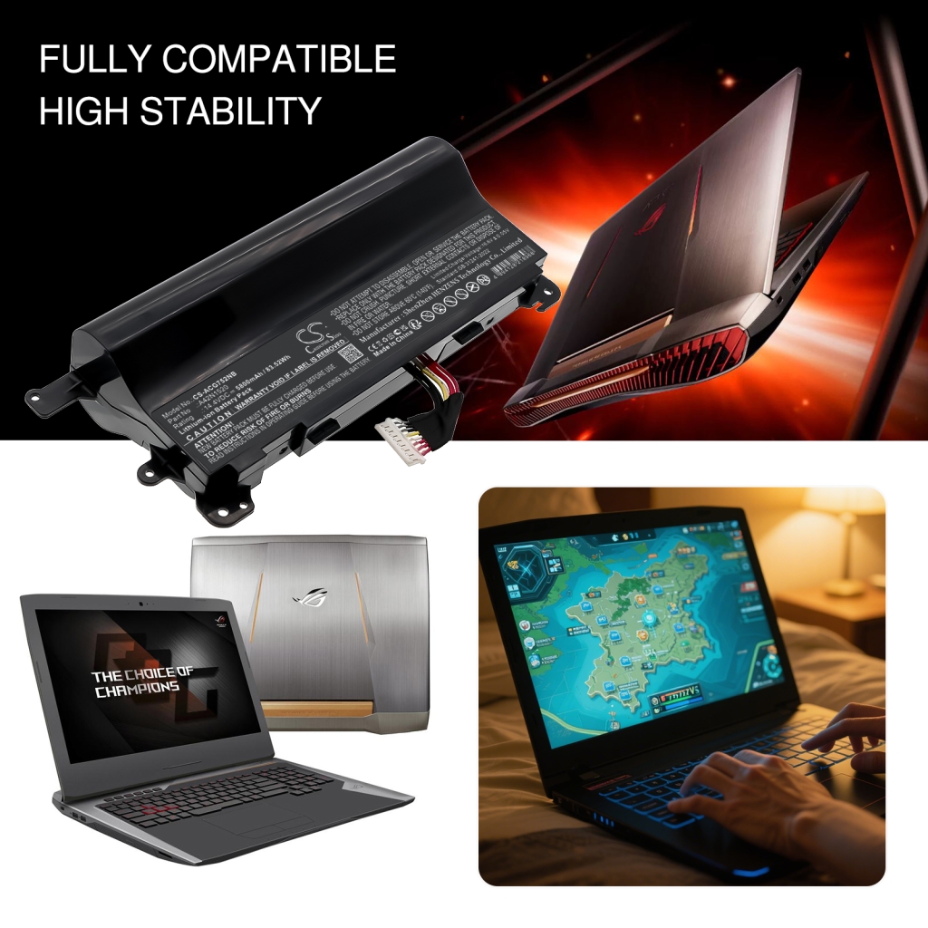 Baterija za prijenosno računalo Acer ROG GFX72 (CS-ACG752NB)