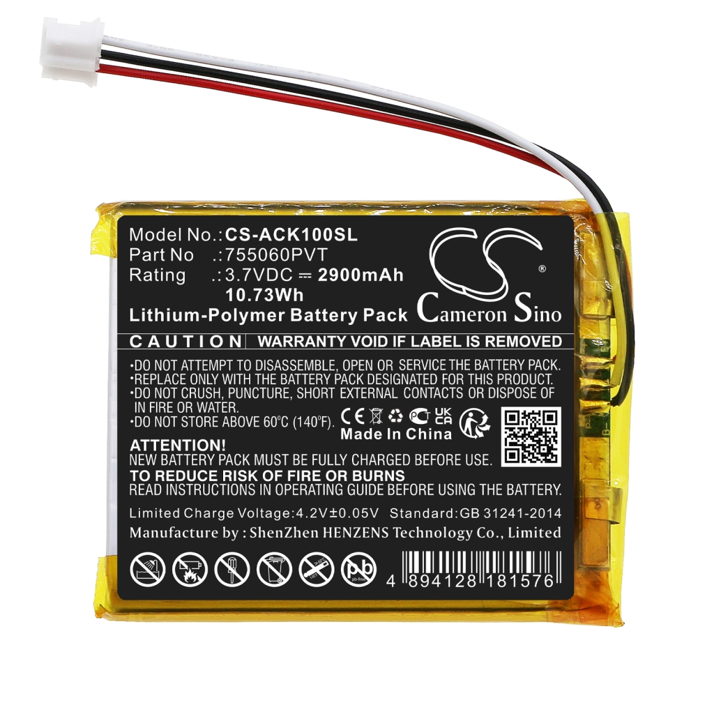 Baterija za opremu Autokeysprotool CS-ACK100SL