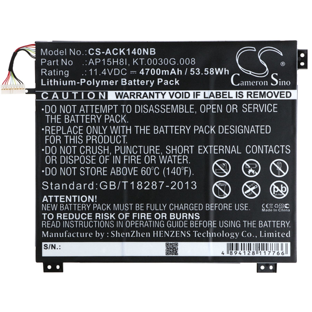 Baterija za prijenosno računalo Acer CS-ACK140NB
