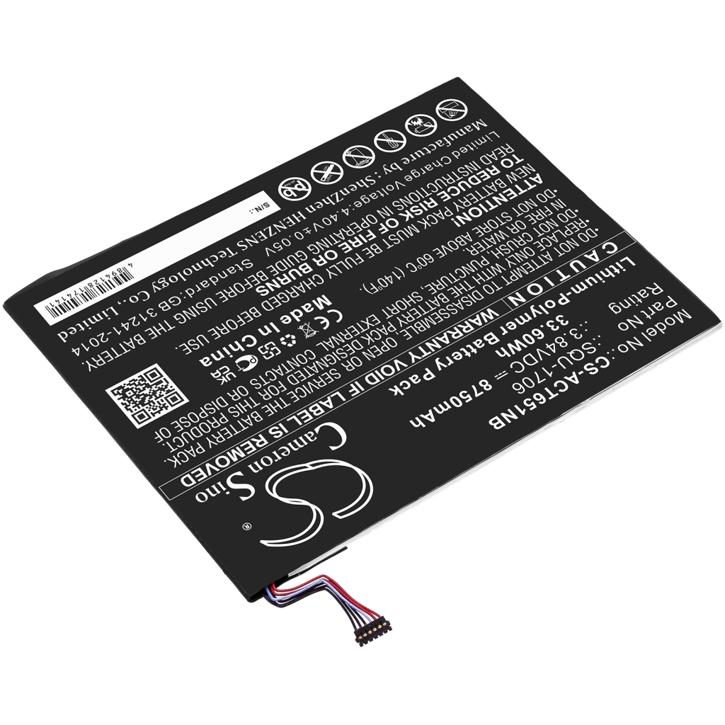 Baterija za tablet Acer CS-ACT651NB
