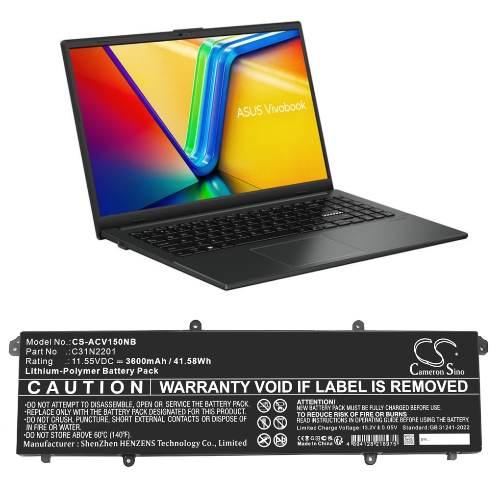 Notebook battery Asus CS-ACV150NB