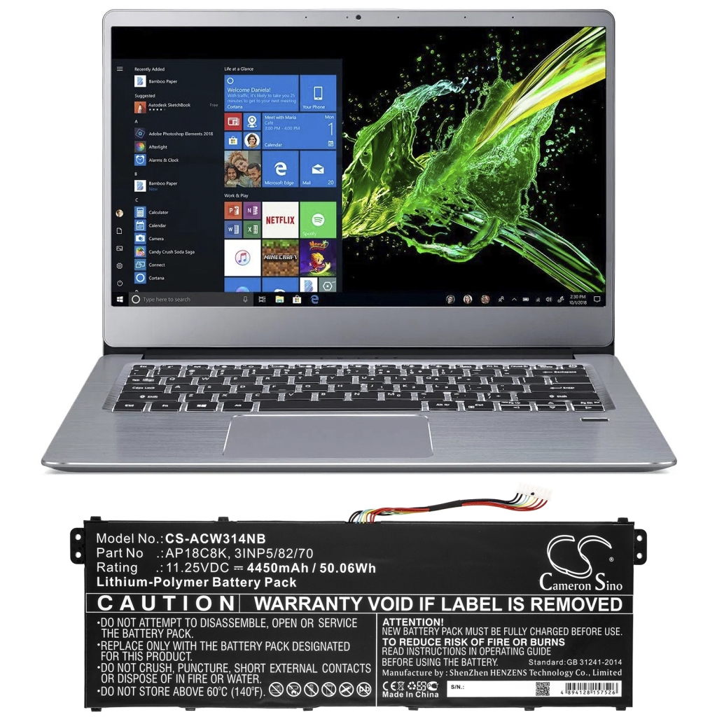 Acer Swift 3 SF314-58G-55CK