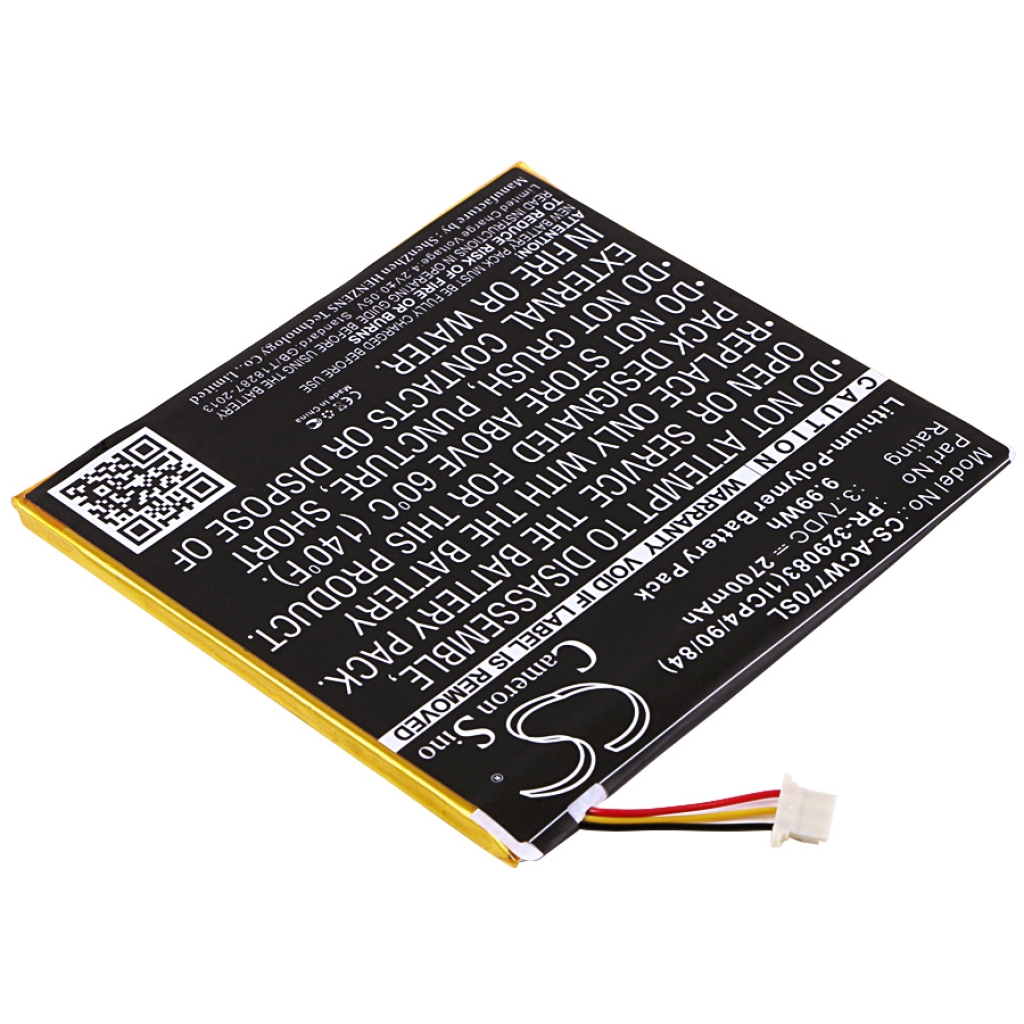 Baterija za tablet Acer CS-ACW770SL