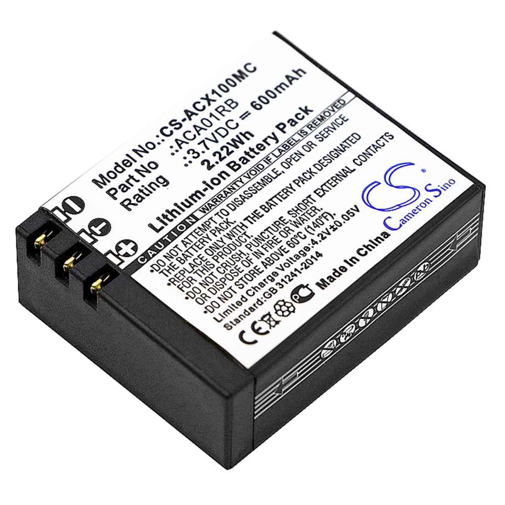 Baterija za fotoaparat Activeon CS-ACX100MC
