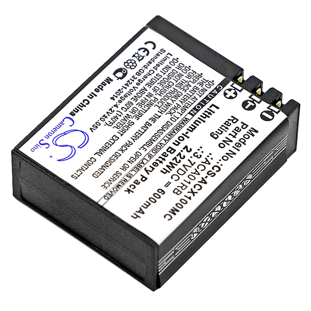 Baterija za fotoaparat Activeon CS-ACX100MC