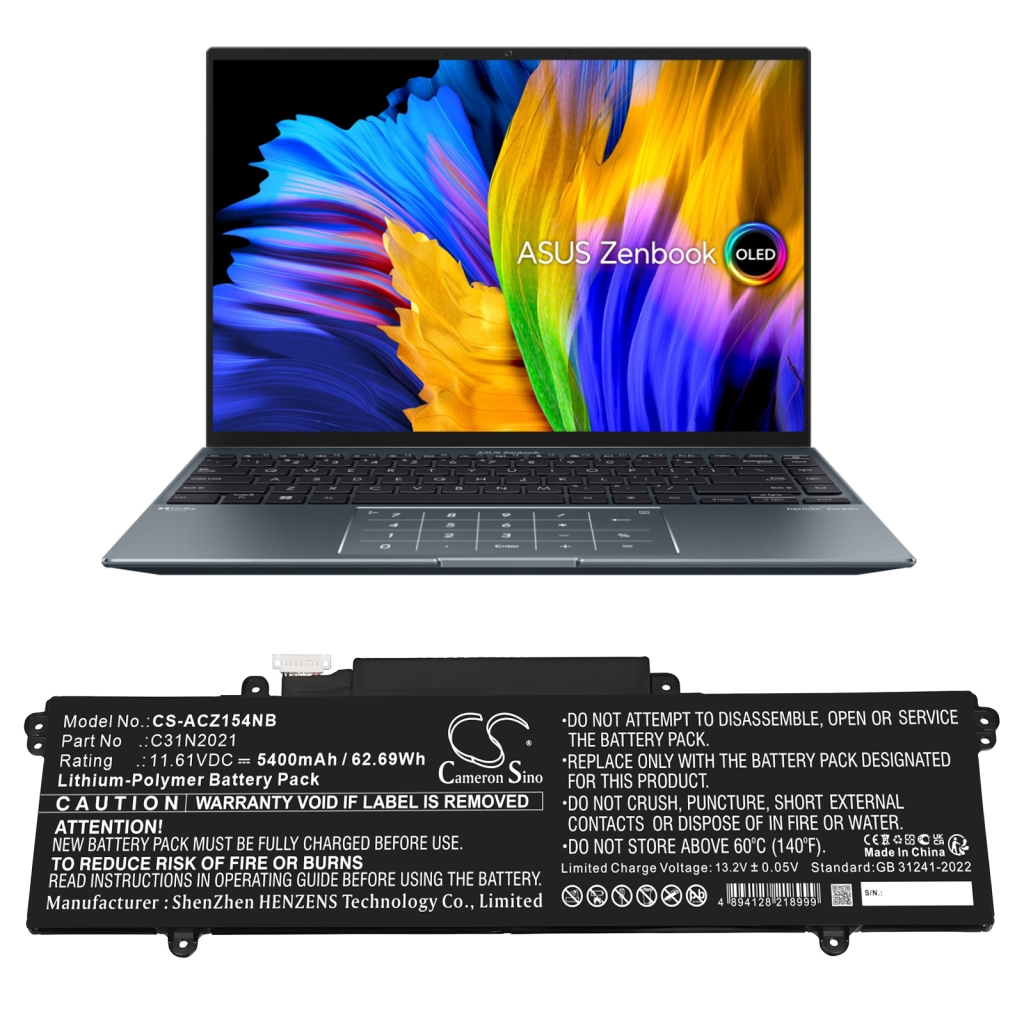 Notebook battery Asus CS-ACZ154NB