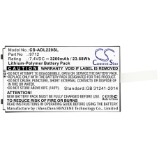 Kompatibilna zamjena baterije za Additel 9702,9712