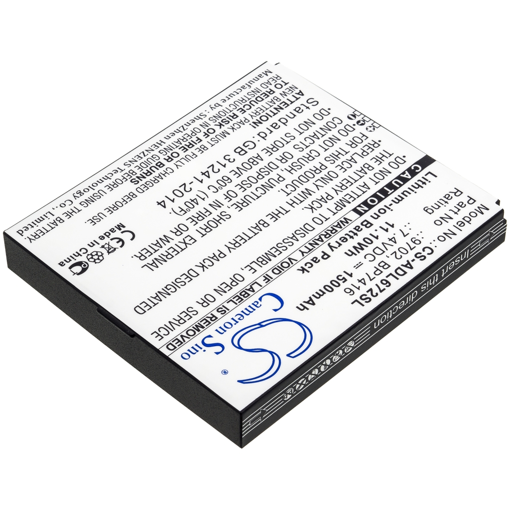 Baterija za električne alate Additel CS-ADL672SL
