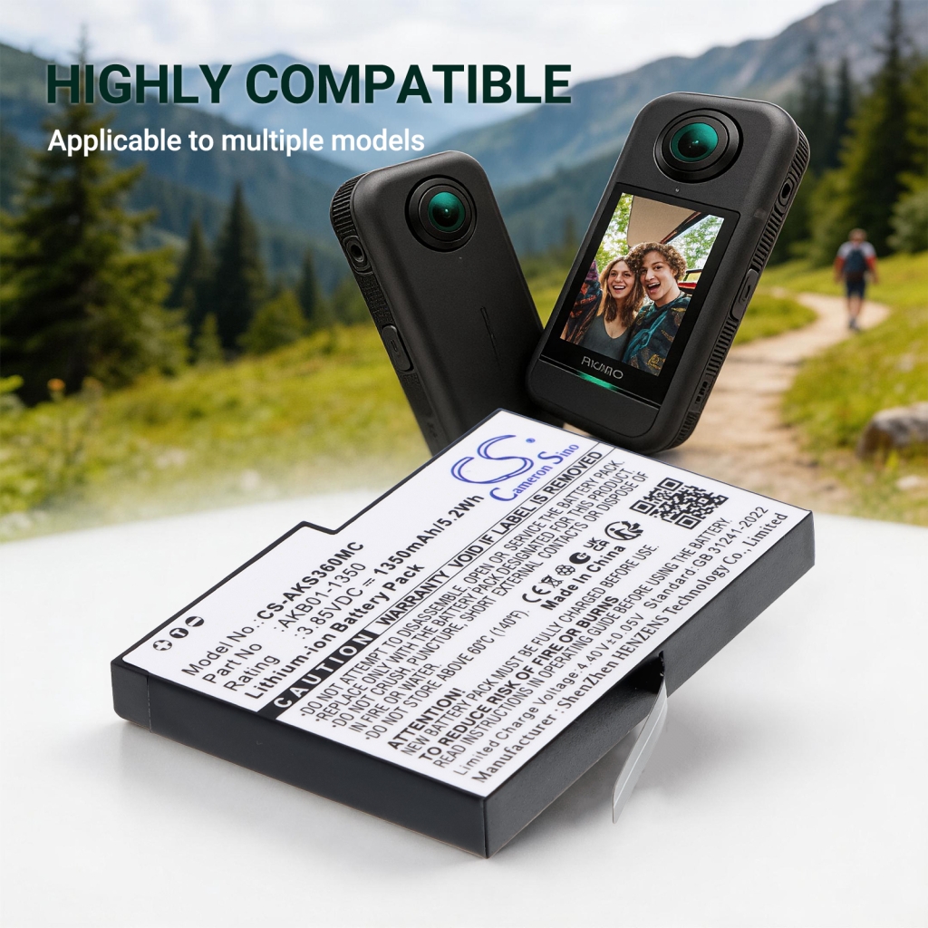 Battery compatible with Camera Battery