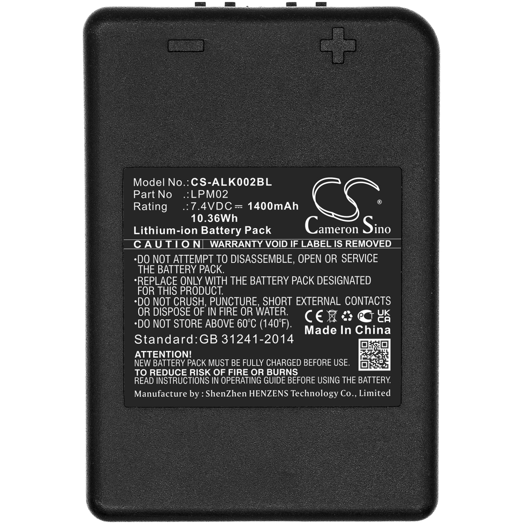 Kompatibilna zamjena baterije za Autec LPM02,R0BATT00E08A0
