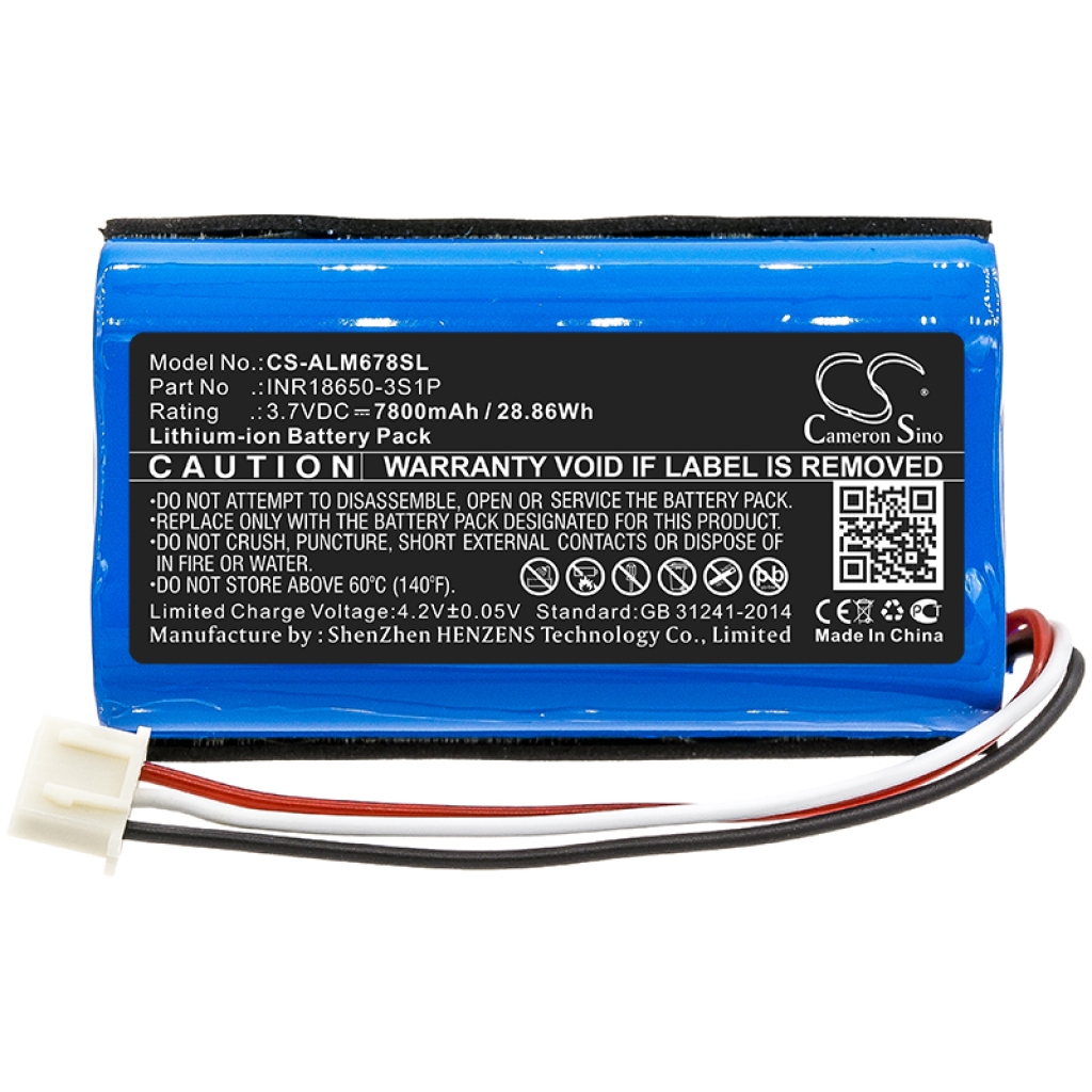 Baterija za usisavač Total CS-ALM678SL