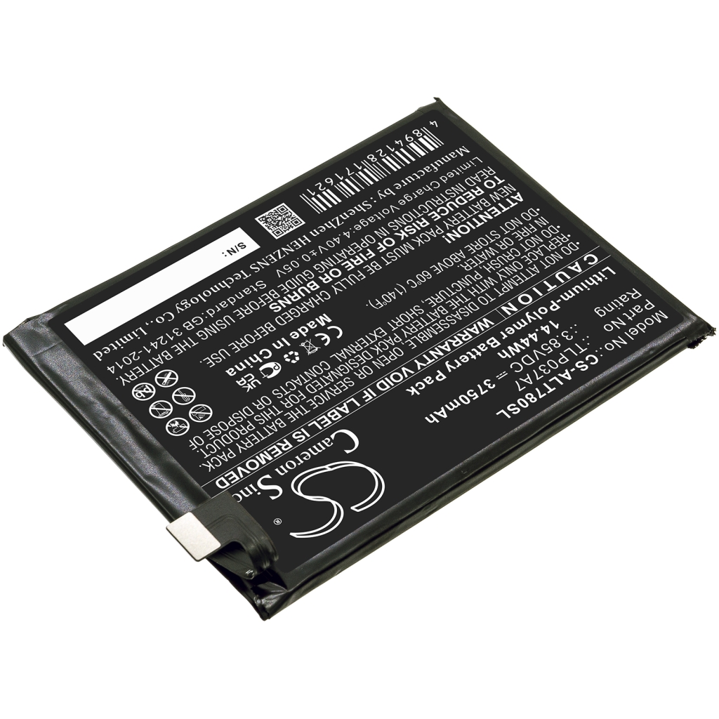 Baterija za mobilni telefon Alcatel CS-ALT780SL