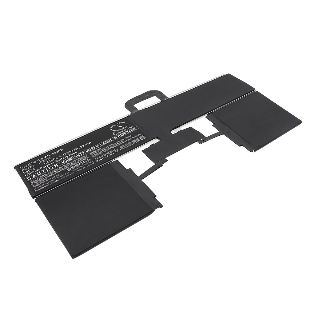Kompatibilna zamjena baterije za Apple 661-26150,A2669