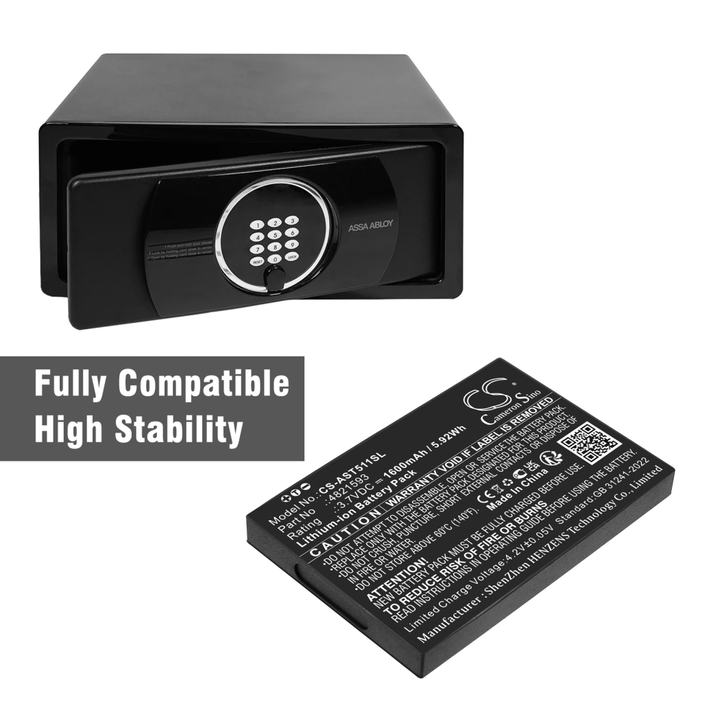 Baterija za sigurnosnu kameru doma Assa abloy CS-AST511SL