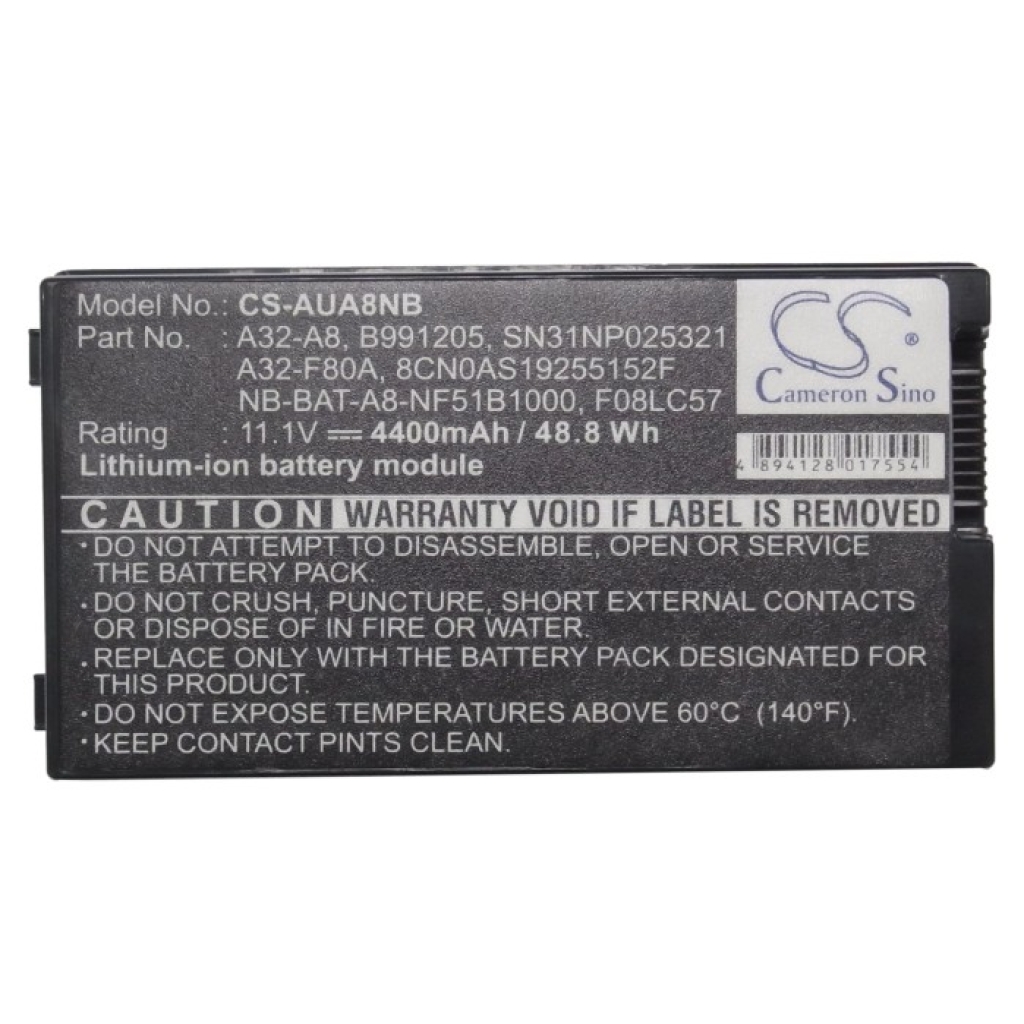 Baterija za prijenosno računalo Asus CS-AUA8NB
