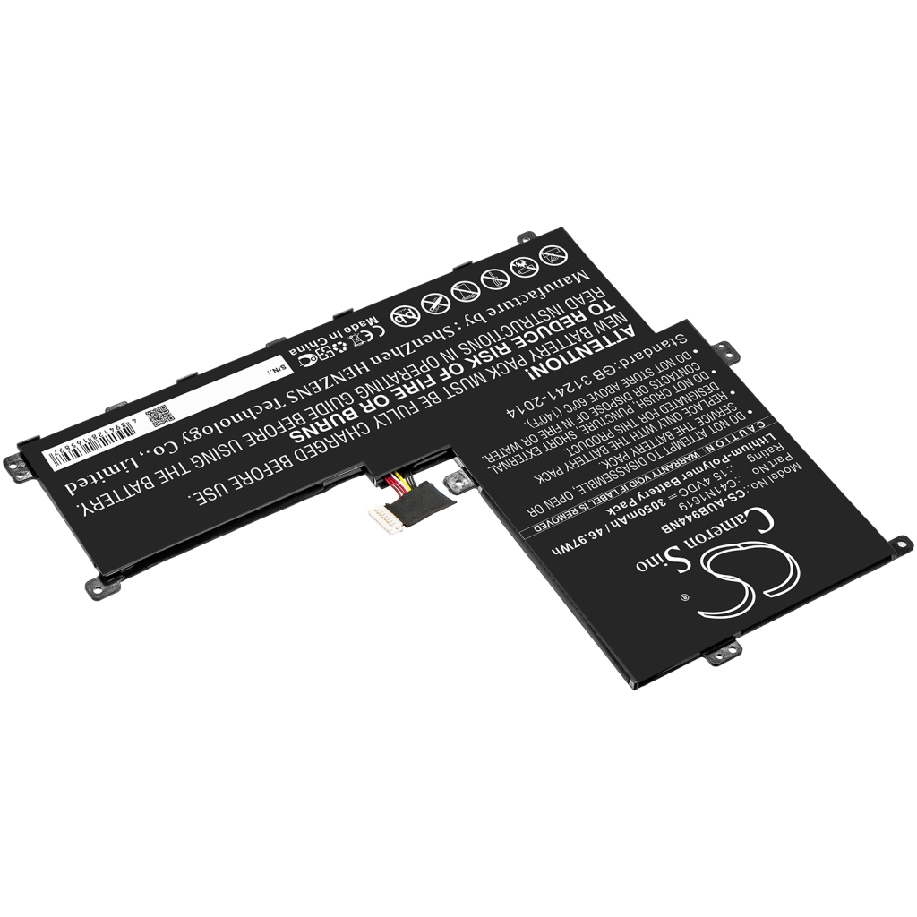 Kompatibilna zamjena baterije za Asus 0B200-02350100,C41N1619
