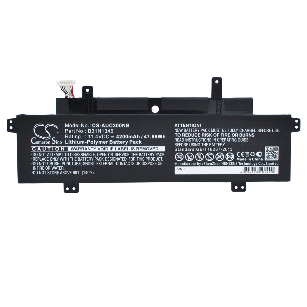 Kompatibilna zamjena baterije za Asus 0B200-01010000,B31N1346