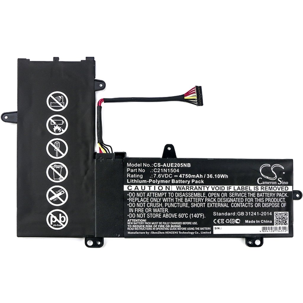 Kompatibilna zamjena baterije za Asus C21N1504