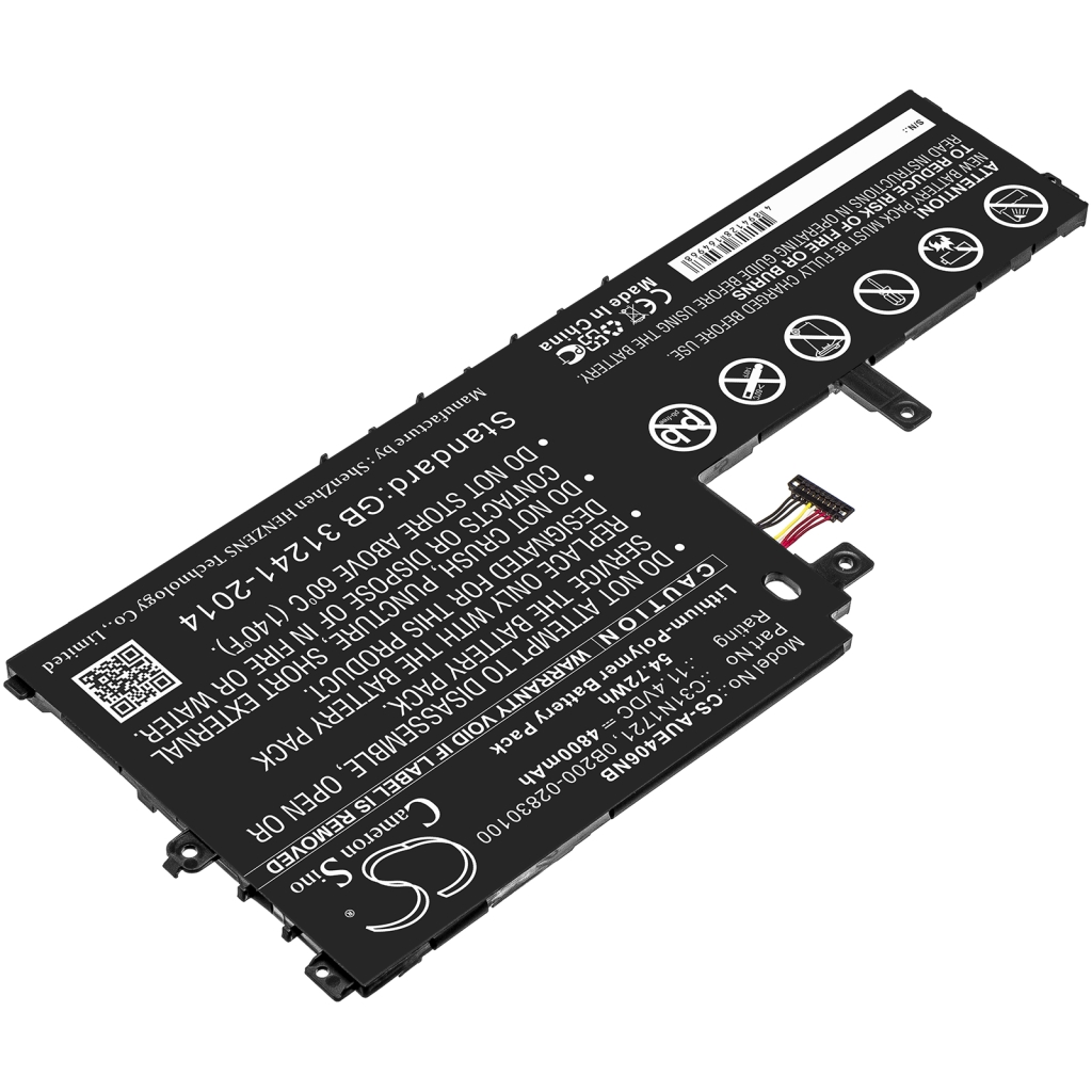 Kompatibilna zamjena baterije za Asus 0B200-02830100,C31N1721