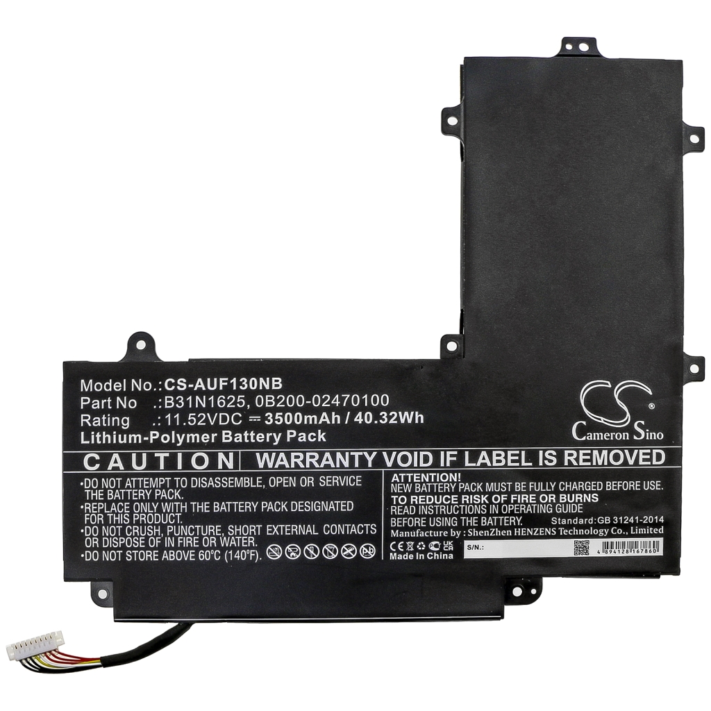 Kompatibilna zamjena baterije za Asus 0B200-02470100,B31N1625